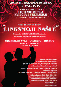 Soprano Nida Grigalaviciute will play Hanna Glawari in The Merry Widow